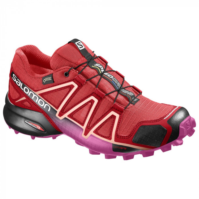 salomon speedcross 4 donna rosso